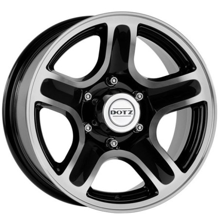 Jante alu 17 pouces DOTZ Hammada Noir 6x139,7