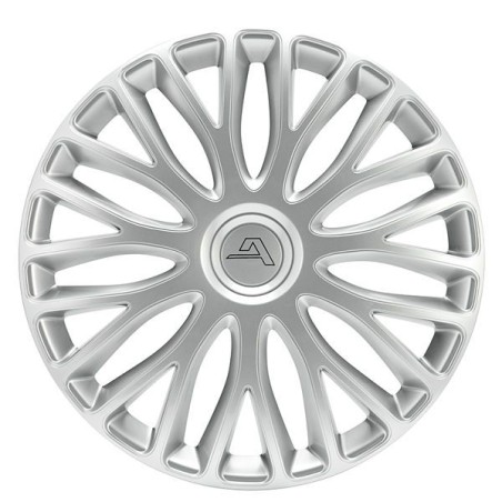 Enjoliveur 13 pouces argent MILAN - pack 4 enjoliveurs