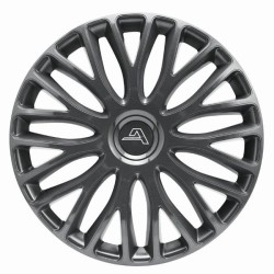 Enjoliveur 13 pouces argent MILAN - pack 4 enjoliveurs