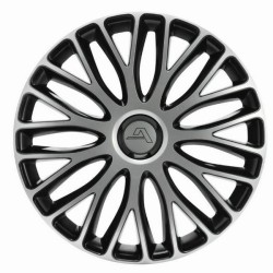 Enjoliveur 14 pouces argent MILAN - pack 4 enjoliveurs