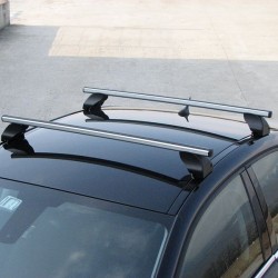 Barre de toit alu Totus 112 cm pour points de fixation intégrés - 001 (par 2)