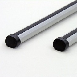 Barre de toit alu Totus 112 cm fixation portières - 128 (par 2)