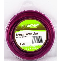 Fil pour debroussailleuse carré 3,3 mm FORCE blister 42 mètres