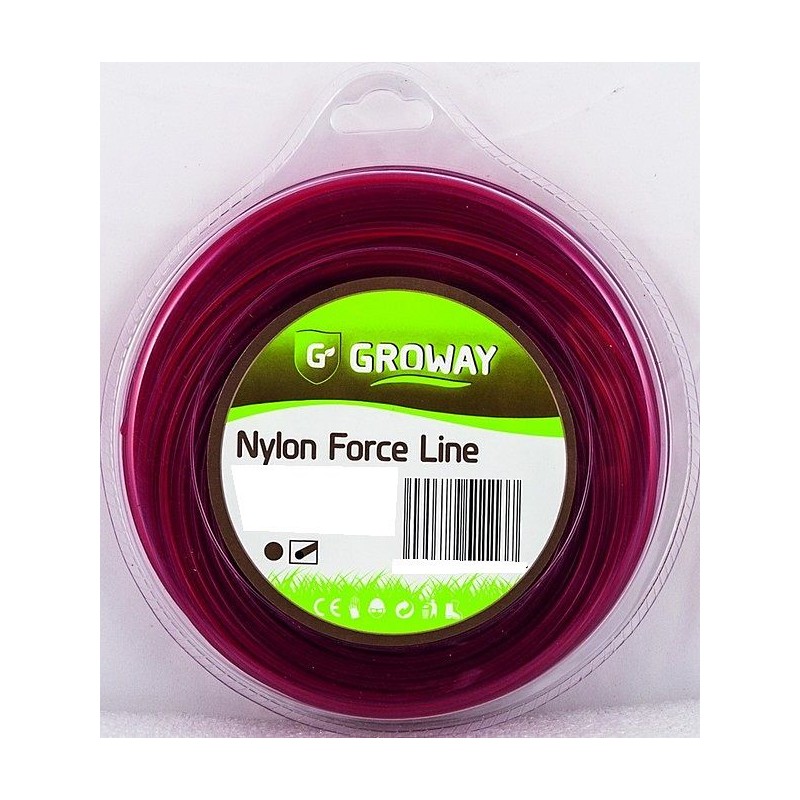 Fil debroussailleuse rond 1,3 mm FORCE blister 15 mètres