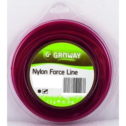 Fil debroussailleuse rond 2,4 mm FORCE blister 15 mètres