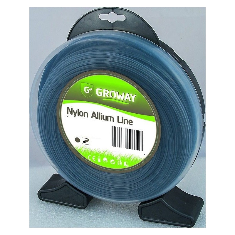 Fil débroussailleuse rond aluminium 4 mm ALLIUM blister 32 mètres