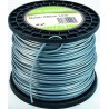 Fil debroussailleuse rond aluminium 2,4 mm ALLIUM bobine 262 mètres