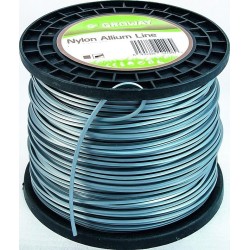 Fil debroussailleuse rond aluminium 4 mm ALLIUM bobine 95 mètres