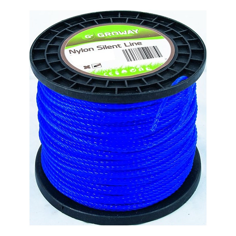 Fil debroussailleuse étoilé 3,5 mm SILENT bobine 124 mètres