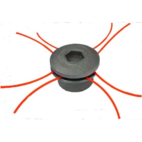 Tete debroussailleuse universelle  aluminium 8 fils