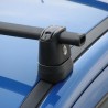 Pack Barres et Coffre de toit fixation points fixes d'origine ECO 098