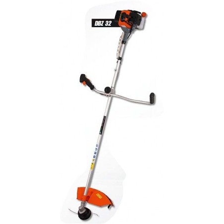 Débroussailleuse thermique DBZ 32 avec moteur 2 temps à refroidissement par air 32,6 cm3 puissance 0,90 Kw