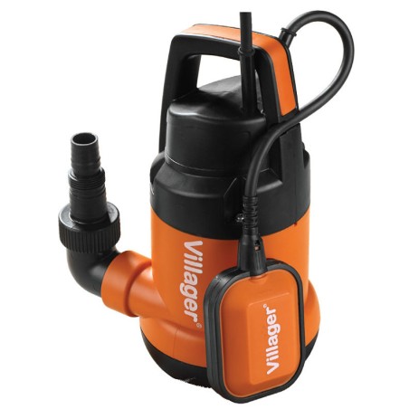 Pompe électrique vide cave eaux claires 250 watts débit 6000 litres heure