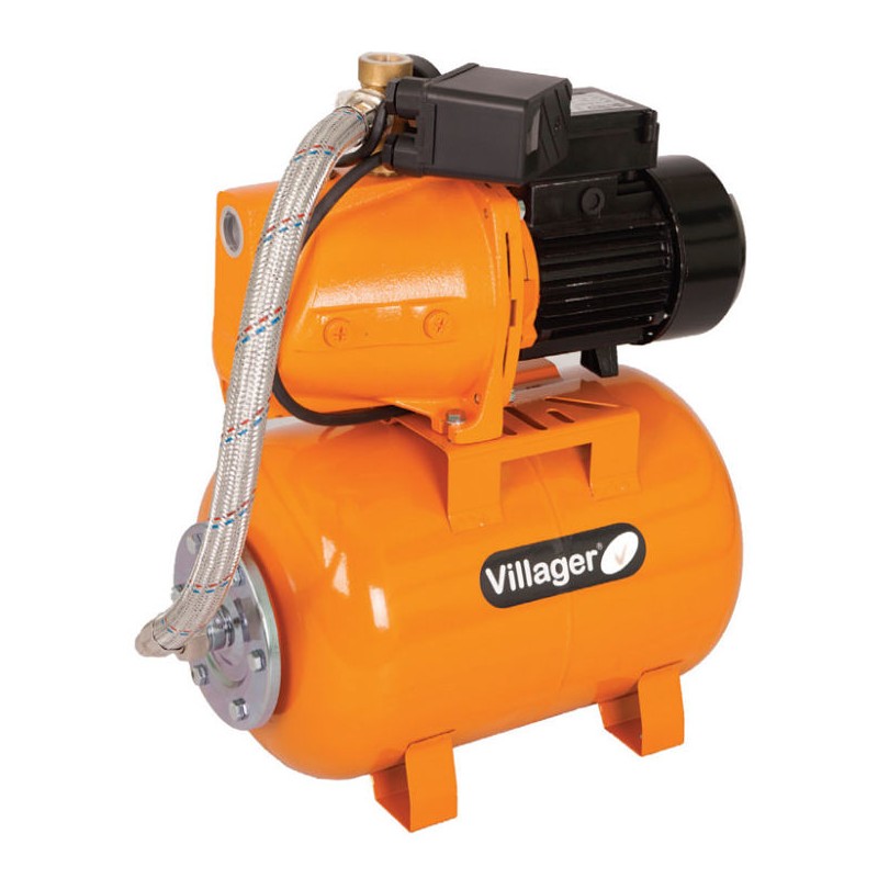 Pompe avec surpresseur moteur électrique 230 V puissance 1500 watts débit 6300 litres heure