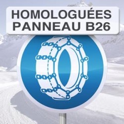 Chaine neige vehicule non chainable POLAIRE GRIP - 30