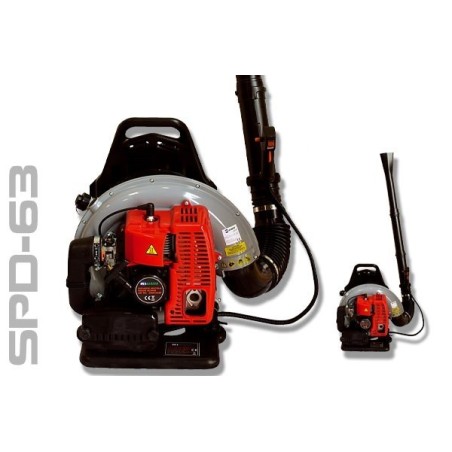 Souffleur de feuilles thermique à dos SPD 63