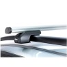 Barres de toit aluminium fixation rail d'origine ATERA 45175