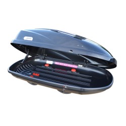 Coffre de toit 370 Litres Travel Noir