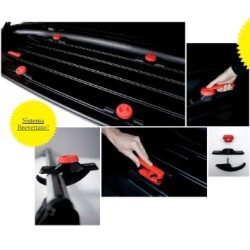 Coffre de toit 500 Litres Wego Gris