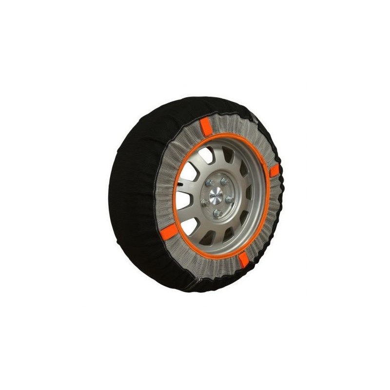 CHAINE TEXTILE TYREFFECT T53 NOIRE-ORANGE