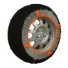 CHAINE TEXTILE TYREFFECT T53 NOIRE-ORANGE