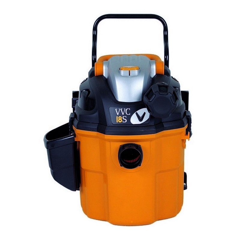 Aspirateur eau poussière électrique 1500 watts cuve 18 litres avec nombreux accessoires (tuyaux, buse, rallonge,)