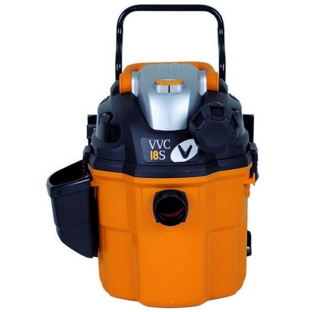 Aspirateur eau poussière électrique 1500 watts cuve 18 litres avec nombreux accessoires (tuyaux, buse, rallonge,)