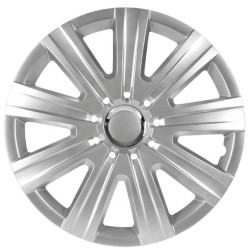 Enjoliveur 14 pouces argent MAGNUM - pack 4 enjoliveurs