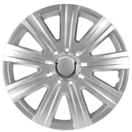 Enjoliveur 14 pouces argent MAGNUM - pack 4 enjoliveurs