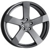 Jante alu 15 pouces DEZENT TD Graphite 5x100 A1 Ibiza Golf Beetle Polo