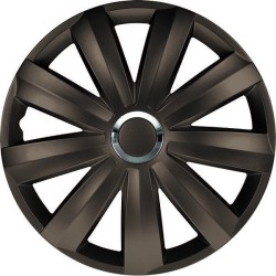 Enjoliveur 16 pouces anthracite VENTURE - pack 4 enjoliveurs