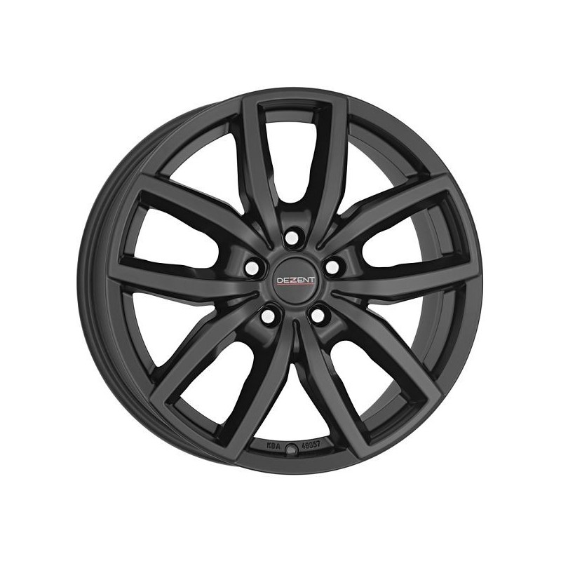 Jante alu 17 pouces DEZENT TE Noir 5x108