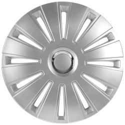 Enjoliveur 16 pouces argent DAYTONA - pack 4 enjoliveurs