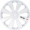 Enjoliveur 13 pouces blanc RST - pack de 4 enjoliveurs